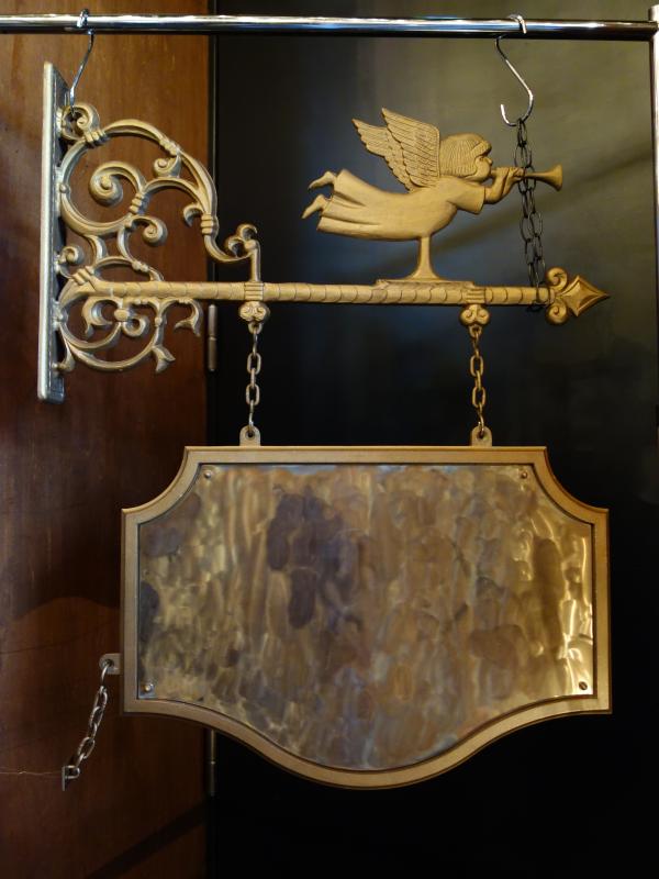 天使モチーフ付きスイング看板　店舗サイン　LCM 7790（2）