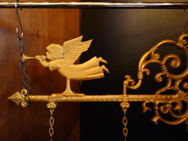 天使モチーフ付きスイング看板　店舗サイン　LCM 7790（7）