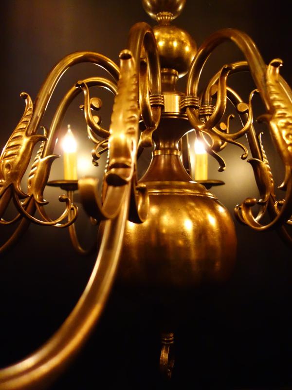 大型シャンデリア 双頭の鷲シャンデリア LCH 1264(5)