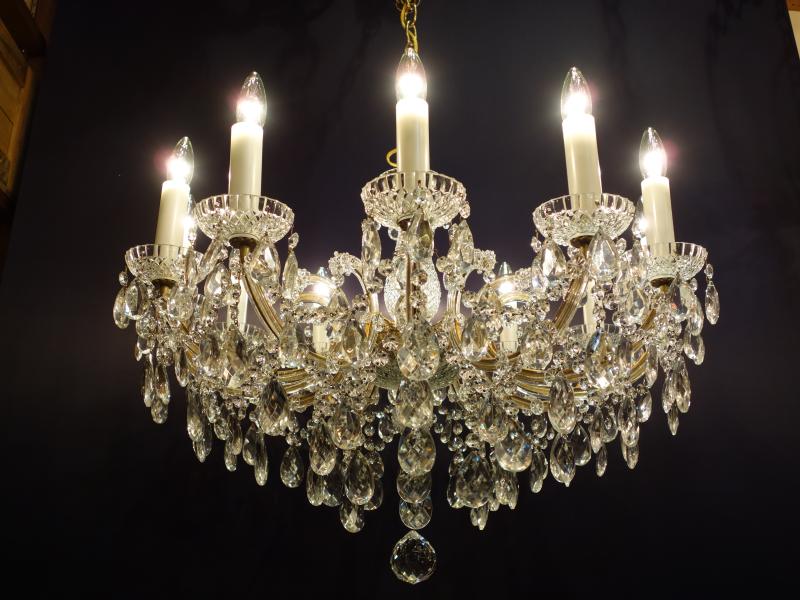 ビンテージマリアテレジアシャンデリア　LCH 1265（2）