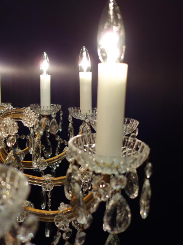 ビンテージマリアテレジアシャンデリア　LCH 1265（3）