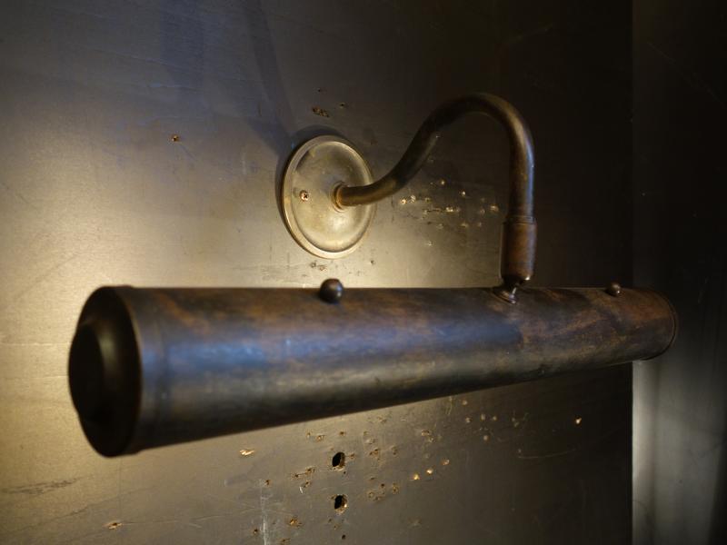 ウォールランプ アンティーク・ヴィンテージ LCB 0629 French brass picture wall lamp 2灯(3)