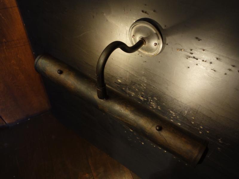 ウォールランプ アンティーク・ヴィンテージ LCB 0629 French brass picture wall lamp 2灯(5)