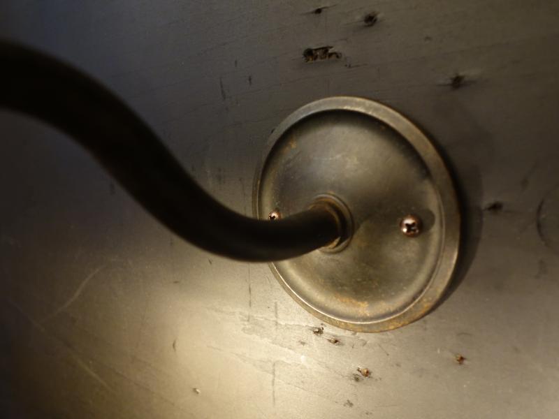 ウォールランプ アンティーク・ヴィンテージ LCB 0629 French brass picture wall lamp 2灯(7)