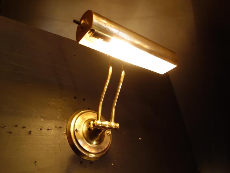 レトロ真鍮ピクチャーランプ　LCB 0634（3）