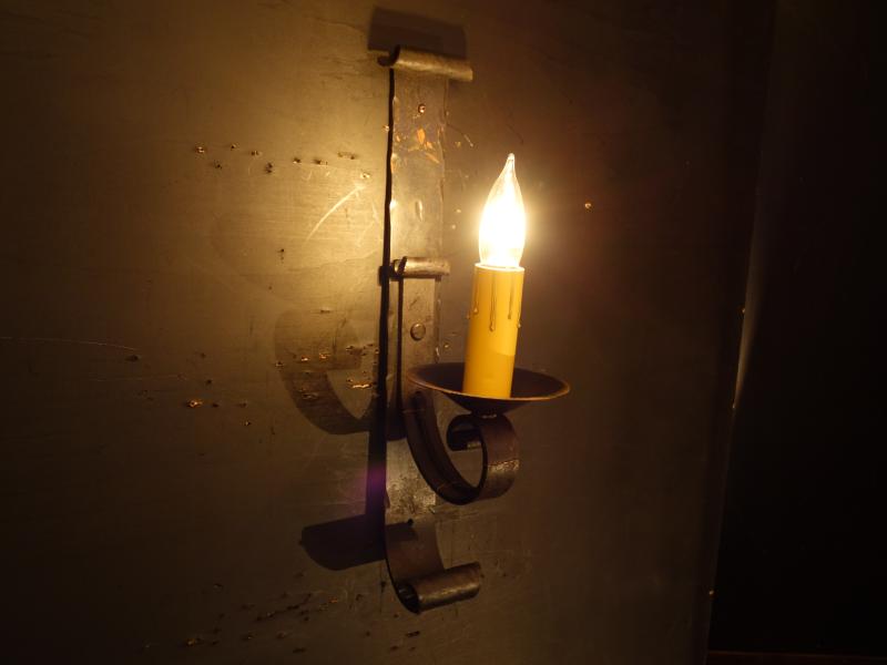English black iron wall lamp 1灯
