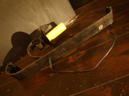 黒アイアンウォールランプ　LCB 0635（C2）