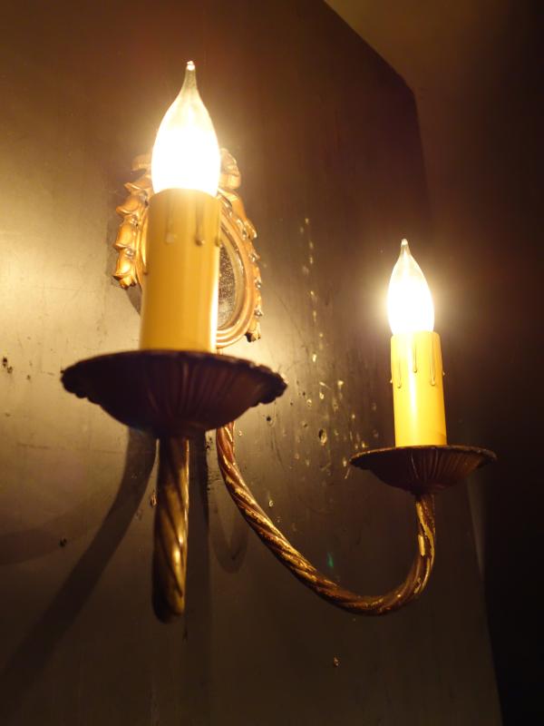 ミラー付きウォールランプ　リボン　LCB 0637（3）