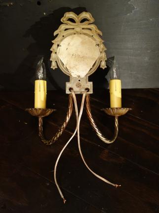 ミラー付きウォールランプ　リボン　LCB 0637（C1）