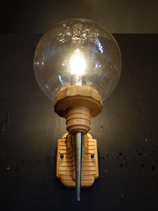 ガラスボールシェードウォールランプ レトロ　LCB 0640（4）