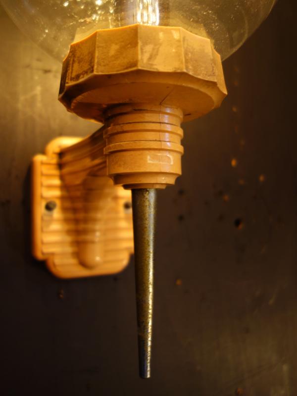 ガラスボールシェードウォールランプ レトロ　LCB 0640（7）