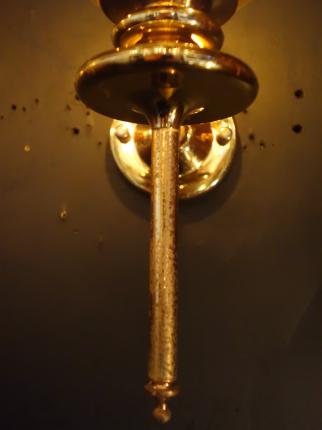 レトロオレンジガラスシェードウォールランプ　LCB 0641（C3）