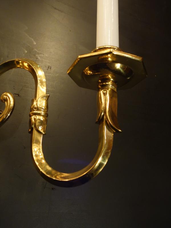 クラシック光沢ゴールドウォールランプ　LCB 0643（6）