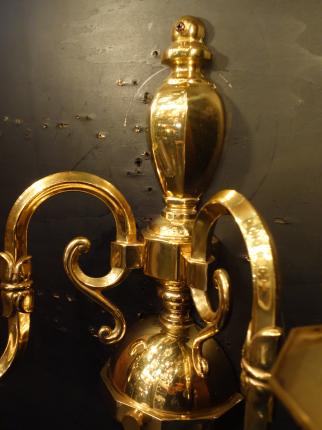 クラシック光沢ゴールドウォールランプ　LCB 0643（C4）