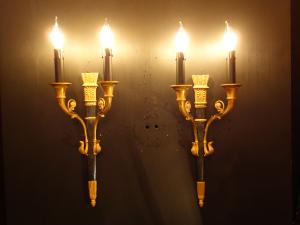 Italian bird wall lamp 2灯 2P SET