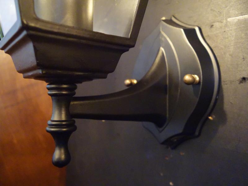 黒ランタンウォールランプ　LCB 0648（6）