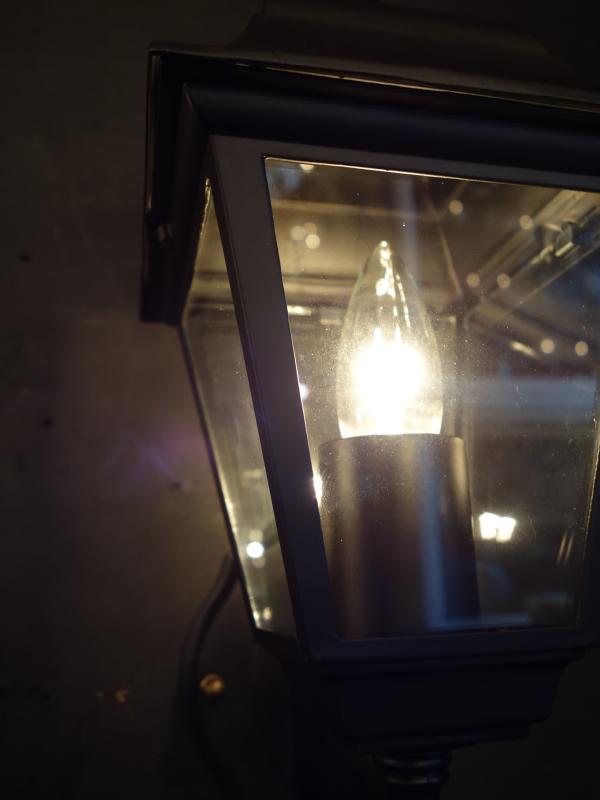 黒ランタンウォールランプ　LCB 0648（7）