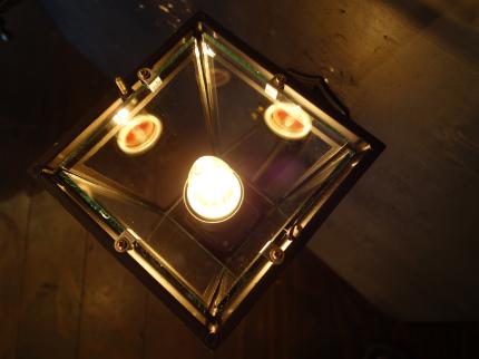 黒ランタンウォールランプ　LCB 0648（C2）