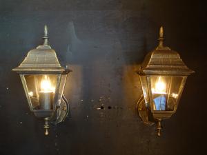 lantern wall lamp 1灯 2P SET
