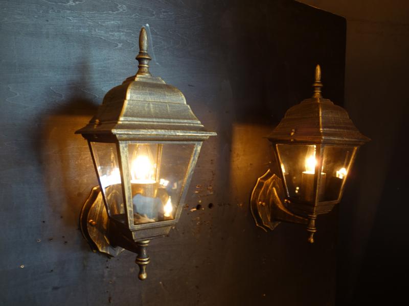 古色ランタンウォールランプ　LCB 0649（2）