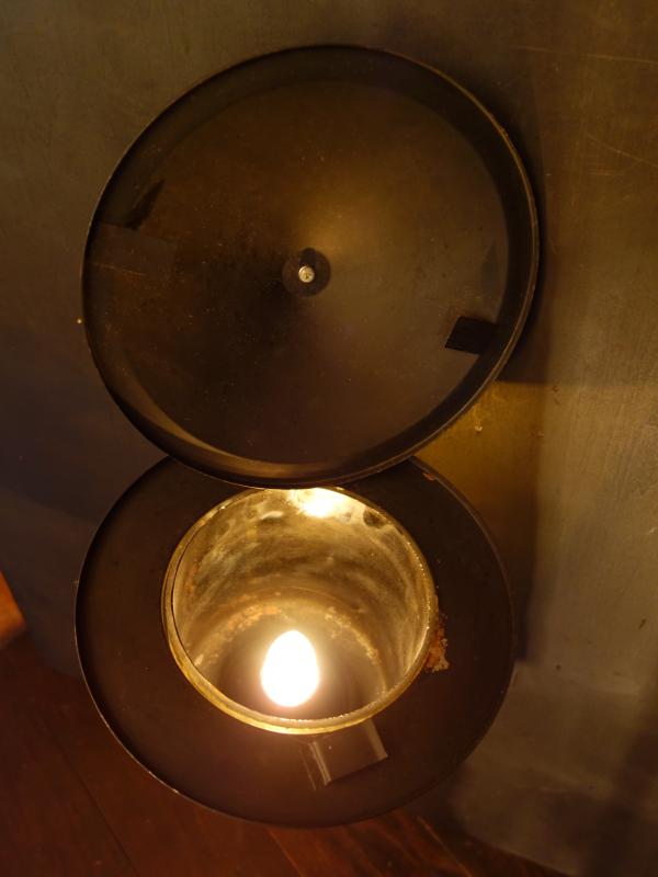 黒ランタンウォールランプ　LCB 0650（6）