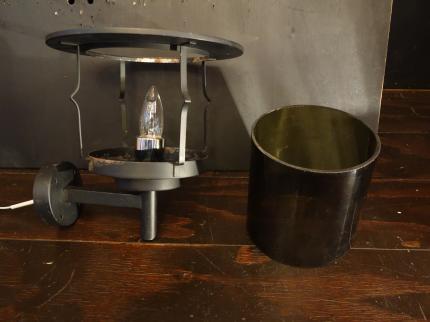 黒ランタンウォールランプ　LCB 0650（C3）