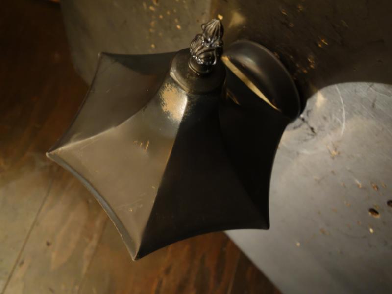 レトロ黒ランタンウォールランプ　LCB 0652（5）