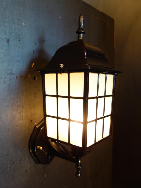 黒ランタンウォールランプ　LCB 0655（3）