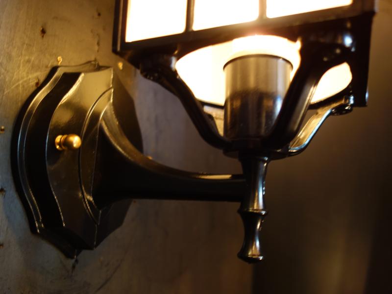 黒ランタンウォールランプ　LCB 0655（6）