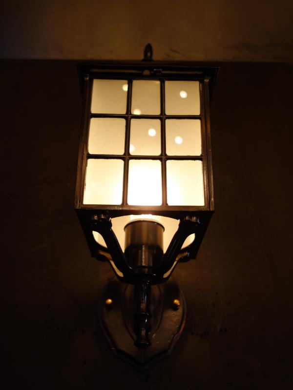 黒ランタンウォールランプ　LCB 0655（7）