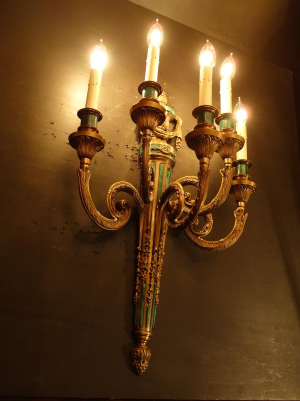 大理石パーツつきウォールランプ　LCB 0657（4）