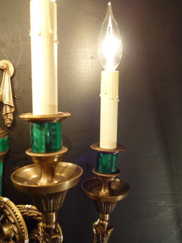 大理石パーツつきウォールランプ　LCB 0657（6）