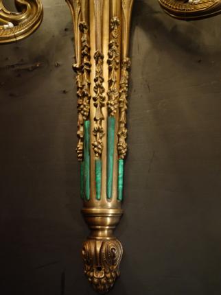 大理石パーツつきウォールランプ　LCB 0657（C4）