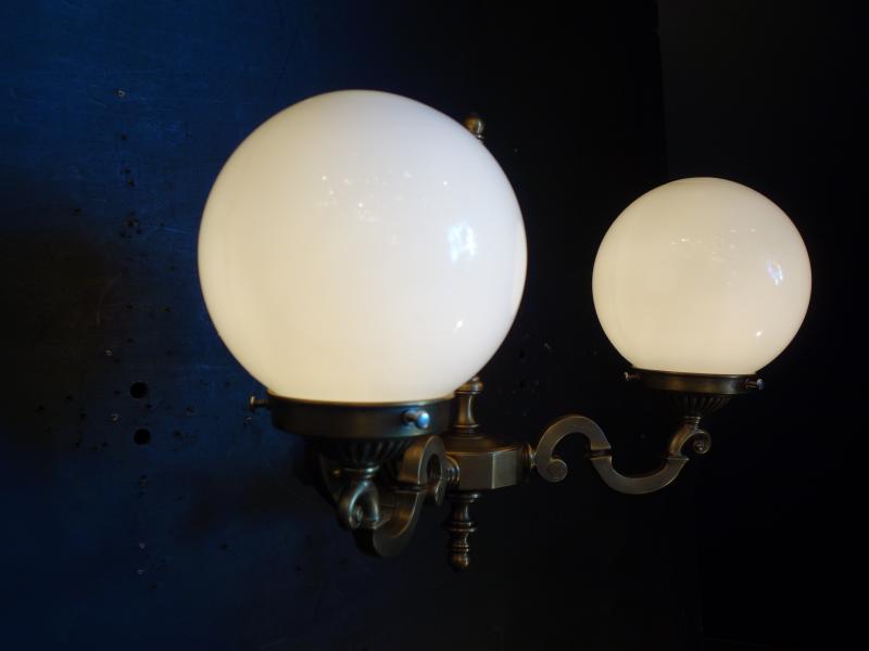 レトロガラスボールシェードウォールランプ　LCB 0658（2）