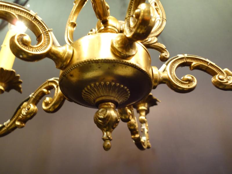 真鍮製フレンチケージ型シャンデリア　LCH 1266（7）