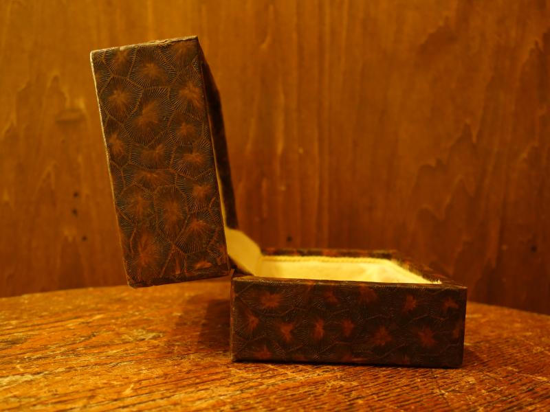 赤系ジュエリーケース、アンティークジュエリーボックス　LCM 7793（4）