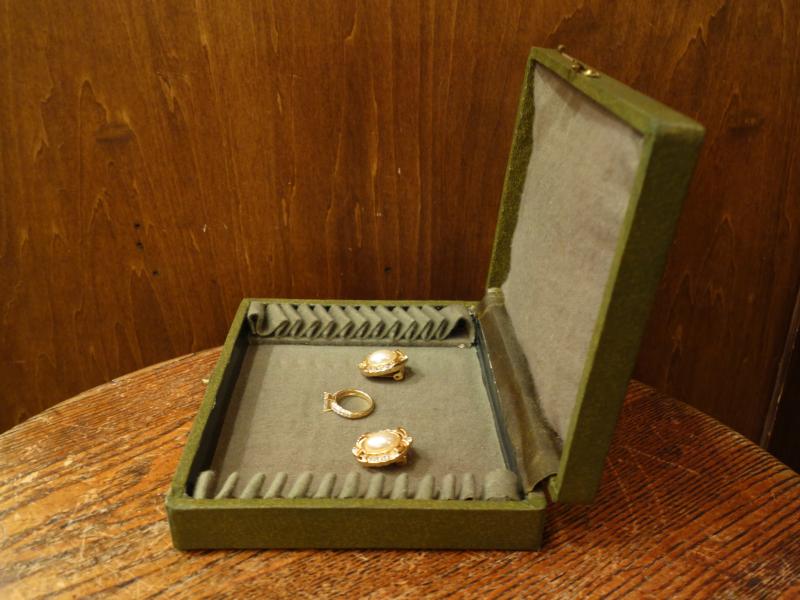 グリーン系ジュエリーボックス　カトラリーケース　LCM 7794（3）