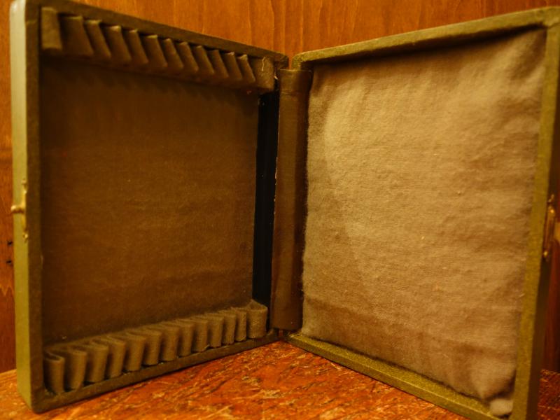 グリーン系ジュエリーボックス　カトラリーケース　LCM 7794（5）