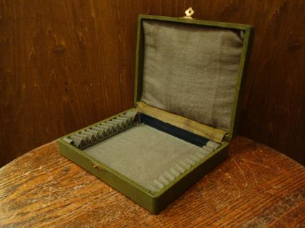 グリーン系ジュエリーボックス　カトラリーケース　LCM 7794（C3）