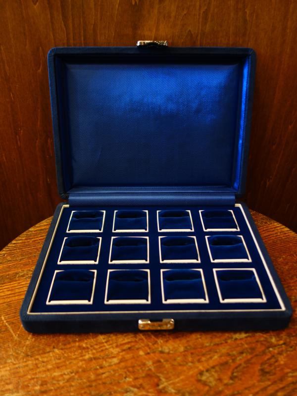 青系ジュエリーボックス　リング収納ケース　LCM 7798（4）