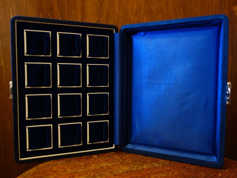 青系ジュエリーボックス　リング収納ケース　LCM 7798（6）