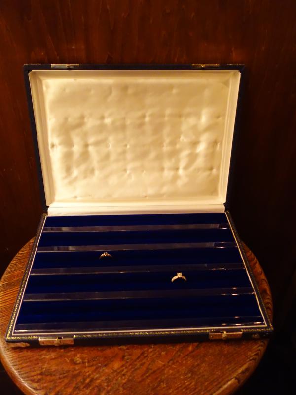 紺系リング収納ケース　LCM 7801（4）