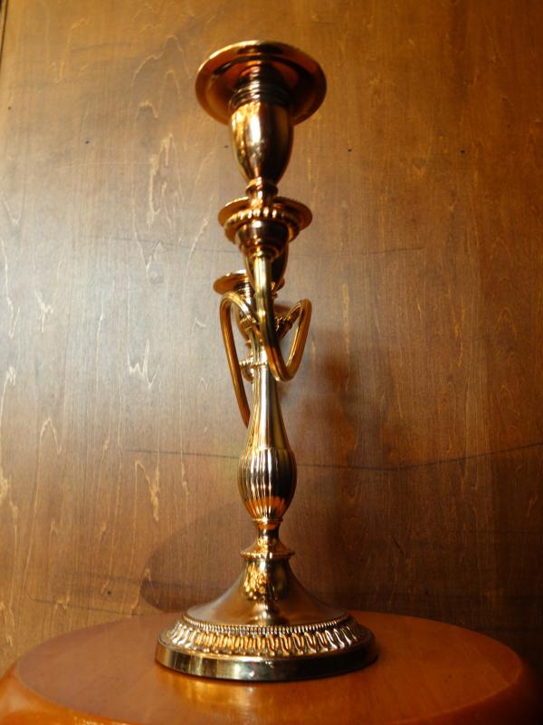 シルバー色燭台　キャンドルホルダー　LCM 7796（5）