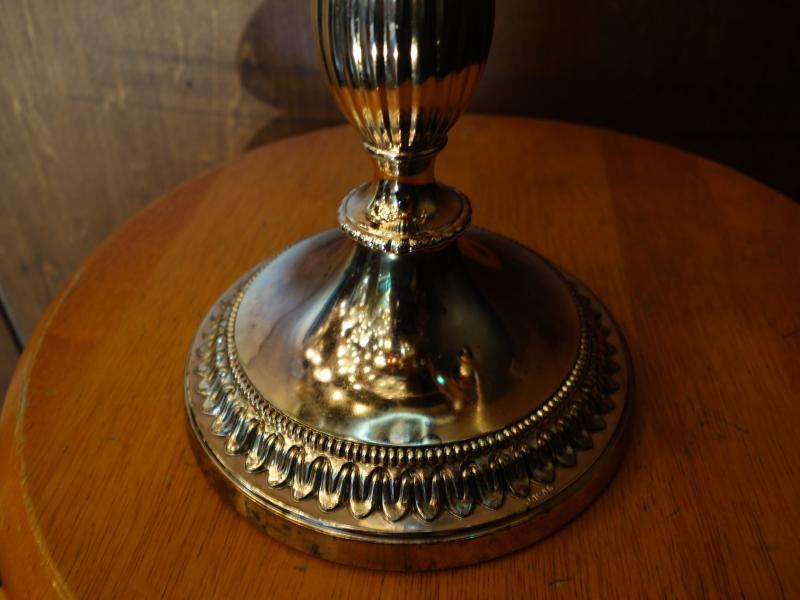 シルバー色燭台　キャンドルホルダー　LCM 7796（6）