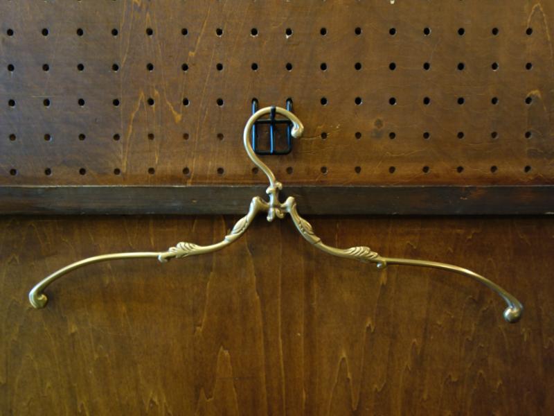 ビンテージ真鍮製洋服ハンガー　LCM 7805（2）