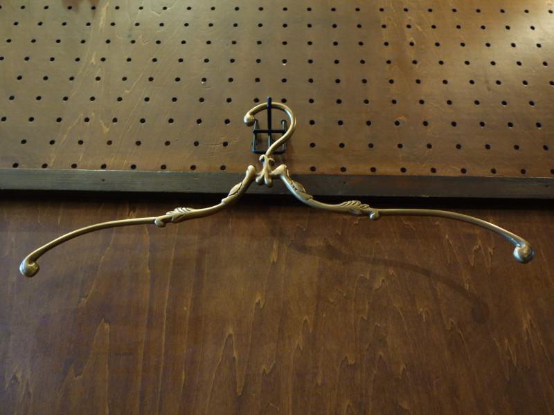 ビンテージ真鍮製洋服ハンガー　LCM 7805（4）