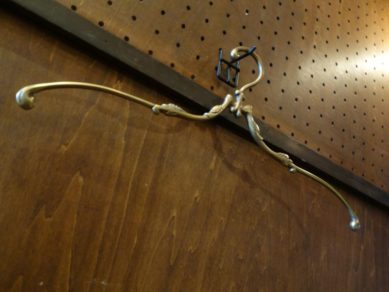 ビンテージ真鍮製洋服ハンガー　LCM 7805（5）