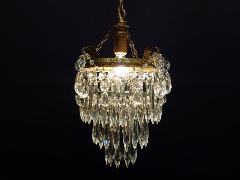French brass arrow cake chandelier 1灯
