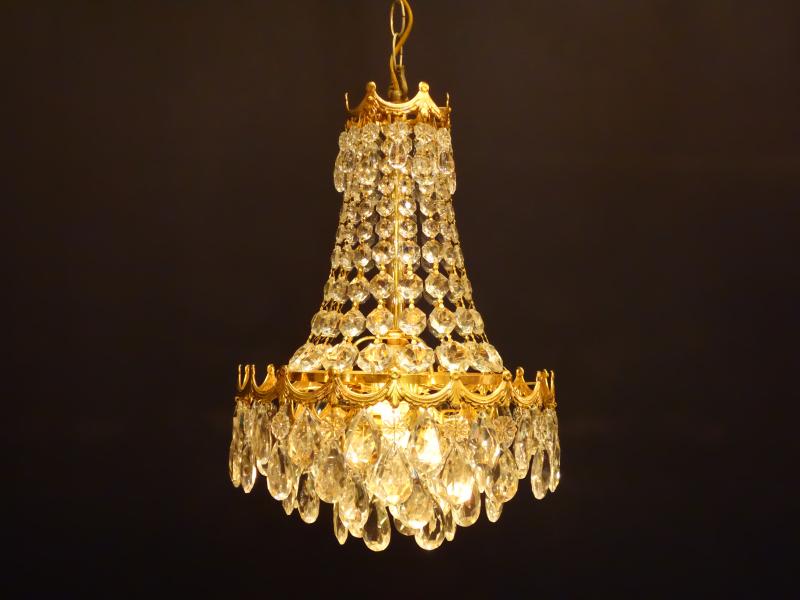 French gold Imperial chandelier 1灯