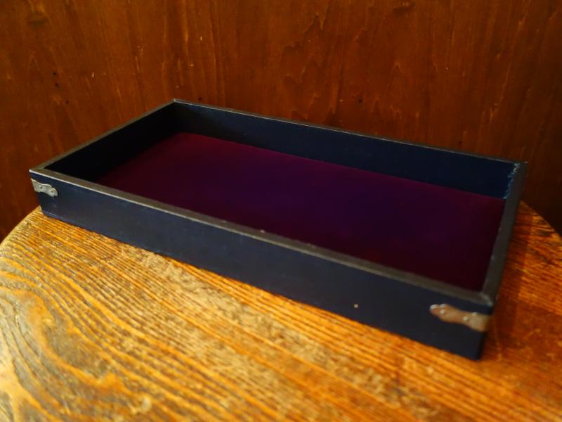 レトロ黒ジュエリートレイ アクセサリー収納　LCM 7806（2）